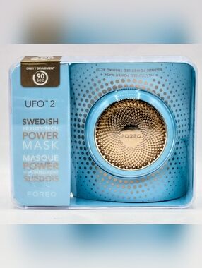 FOREO UFO 2 Mint Swedish Beauty-Tech Power LED Heated Mask